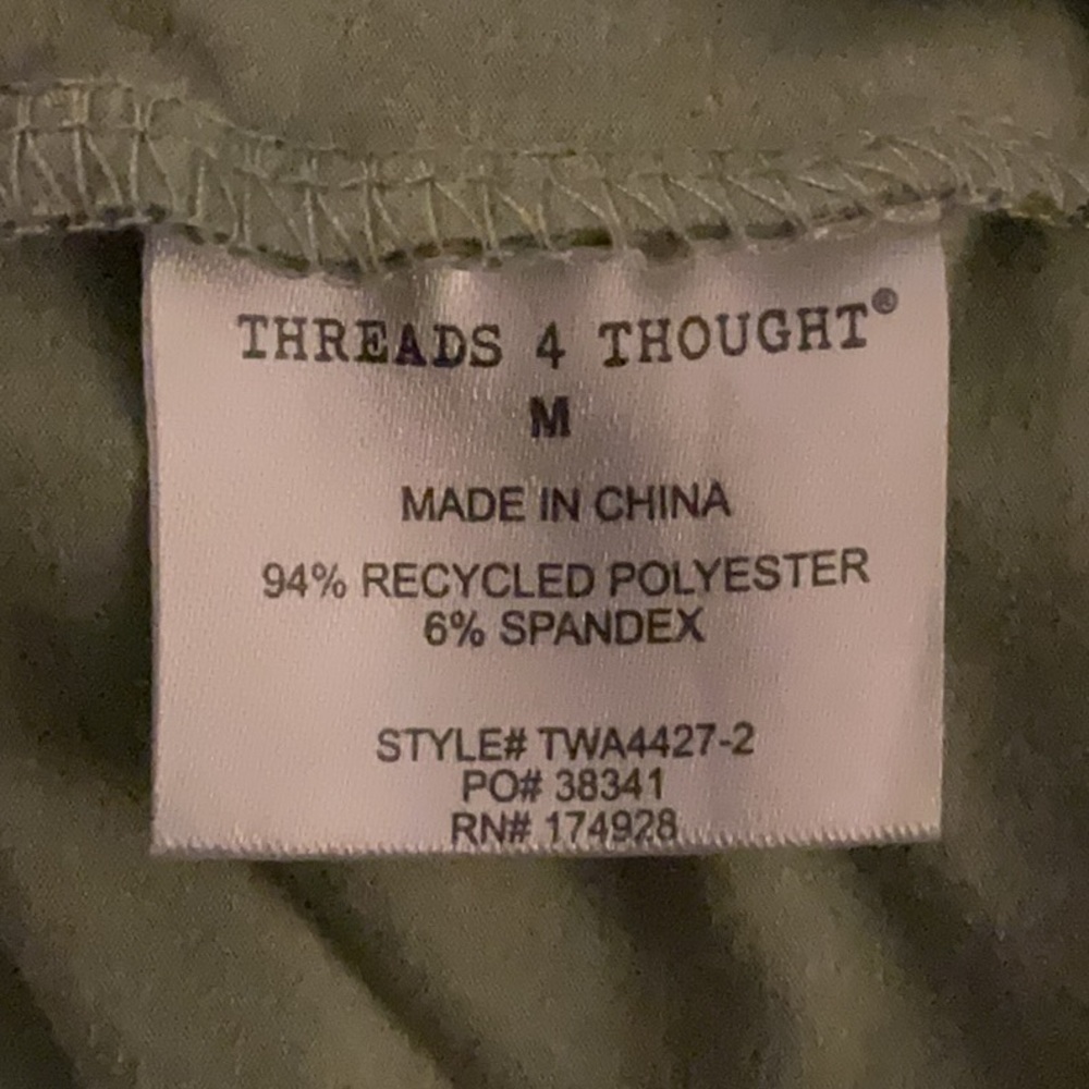 Threads 4 Thought Light Green Hoodie - Picture 14 of 15